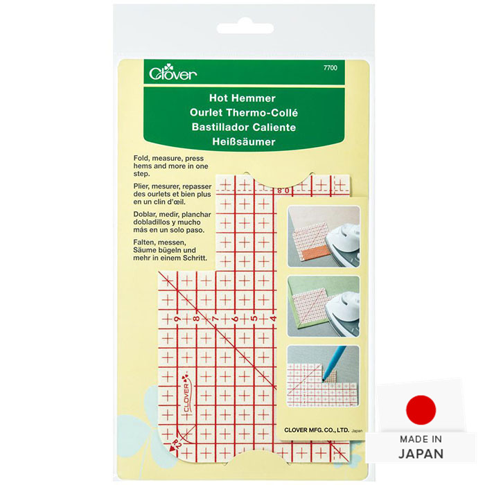 Ourlet thermo-collé gradué CLOVER Ourlet thermo-collé gradué CLOVER