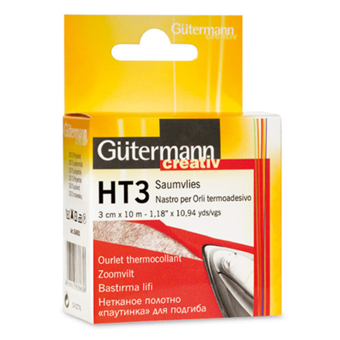 Ourlet thermocollant HT3 3cm x 10m Ourlet thermocollant HT3 3cm x 10m