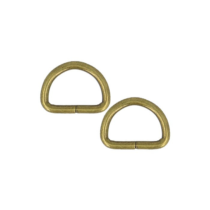 Passants (2) demi-ronds or antique 15mm Passants (2) demi-ronds or antique 15mm