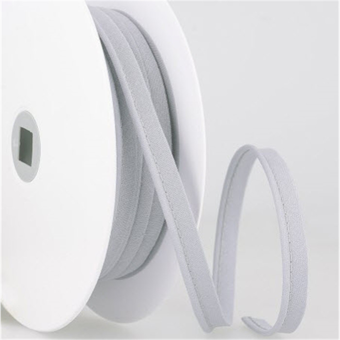 Passepoil mèche 2mm gris au mètre Passepoil mèche 2mm gris au mètre