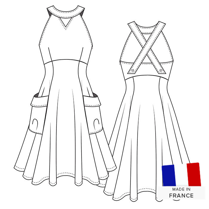 Patron CROISETTE 34 à 48 Lot of Things Patron CROISETTE 34 à 48 Lot of Things