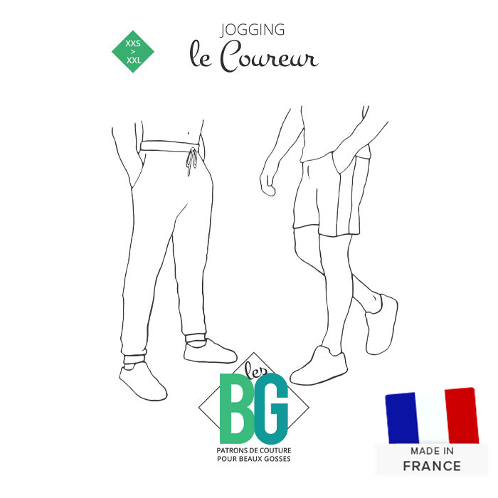 Patron Jogging "Le Coureur" - Les BG Patron Jogging "Le Coureur" - Les BG