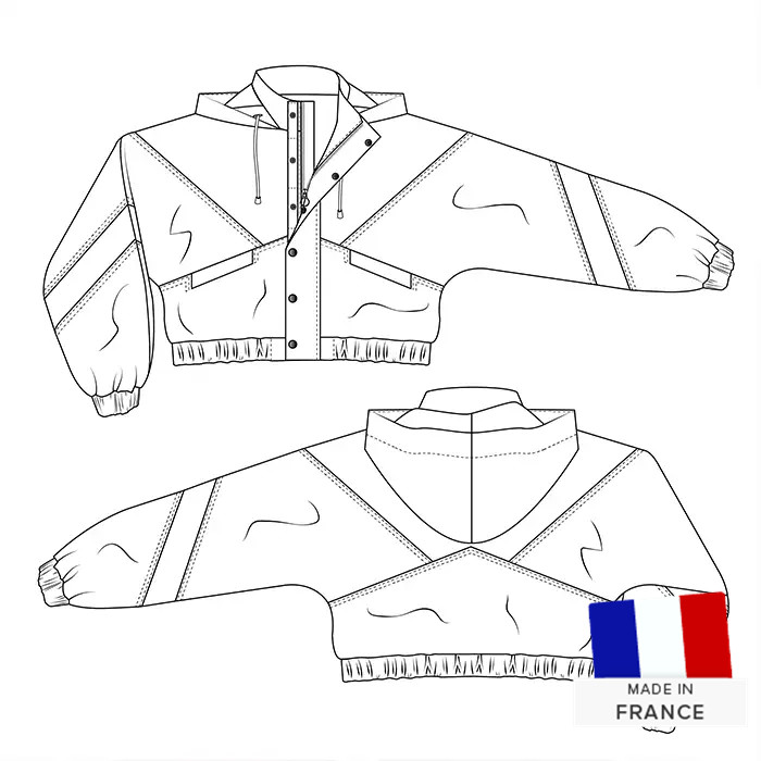 Patron Kimberly Blouson 34/48 Lot of Things Patron Kimberly Blouson 34/48 Lot of Things