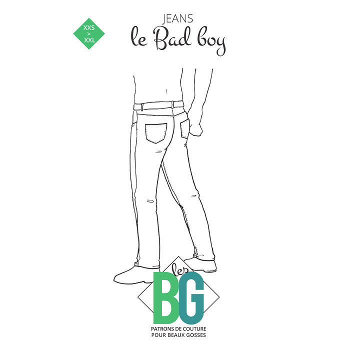 Patron Pantalon Les BG "Le Bad boy" Patron Pantalon Les BG "Le Bad boy"