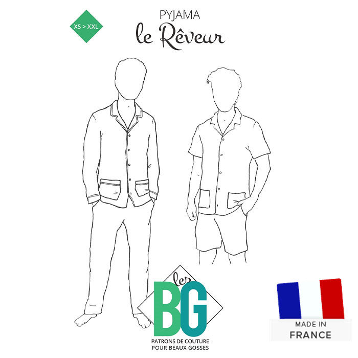 Patron pyjama Les BG "Le Rêveur" Patron pyjama Les BG "Le Rêveur"