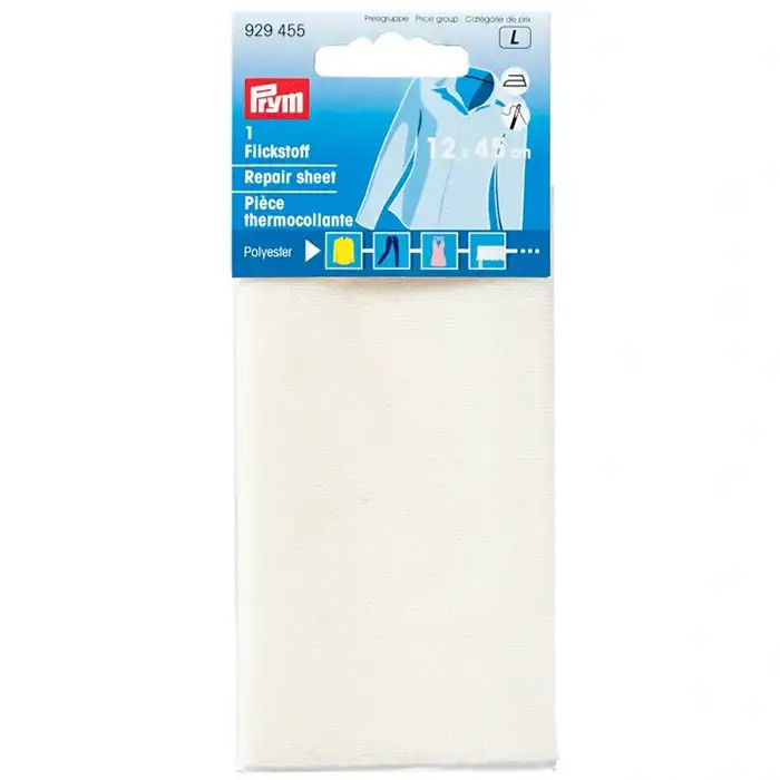 Pièce thermocollante 12x45cm écru Prym Pièce thermocollante 12x45cm écru Prym