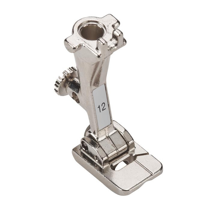 Pied 12 passepoil 2-3mm, perles 3mm (ANCIEN) Bernina Pied 12 passepoil 2-3mm, perles 3mm (ANCIEN) Bernina