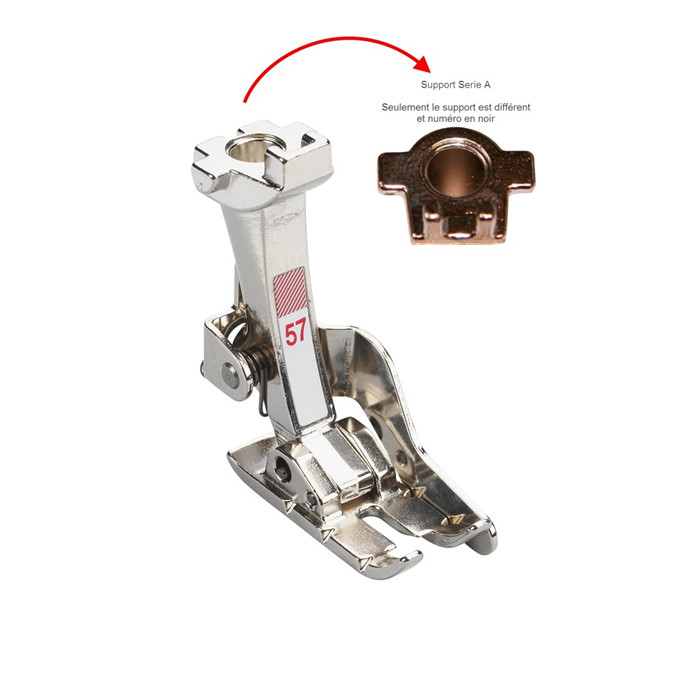 Pied 57 patchwork, pour bordure (ANCIEN) Pied 57 patchwork, pour bordure (ANCIEN)