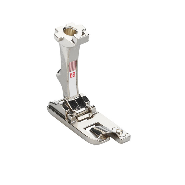 Pied #66 ourleur plat pour point zigzag 6mm Bernina Pied #66 ourleur plat pour point zigzag 6mm Bernina