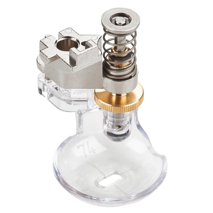 Pied 74 avec coupelle glissante Pied 74 avec coupelle glissante