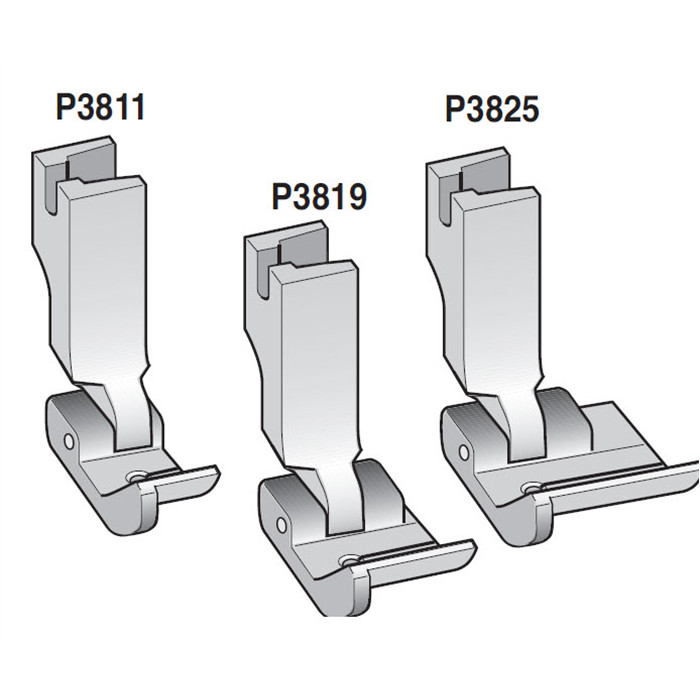Pied avec guide pour ourleur P3819 ELCE Pied avec guide pour ourleur P3819 ELCE