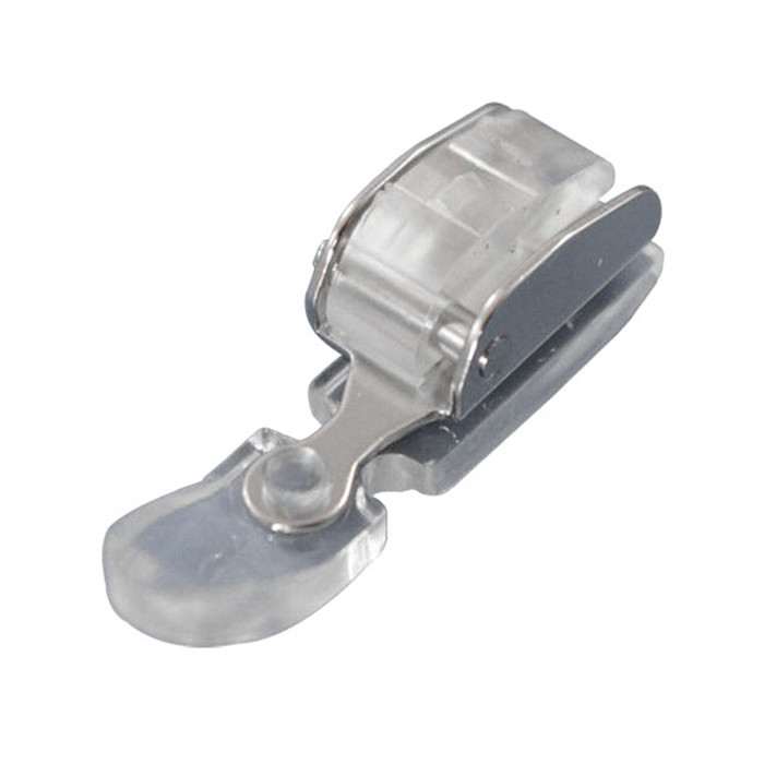 Pied fermeture transparent Pied fermeture transparent