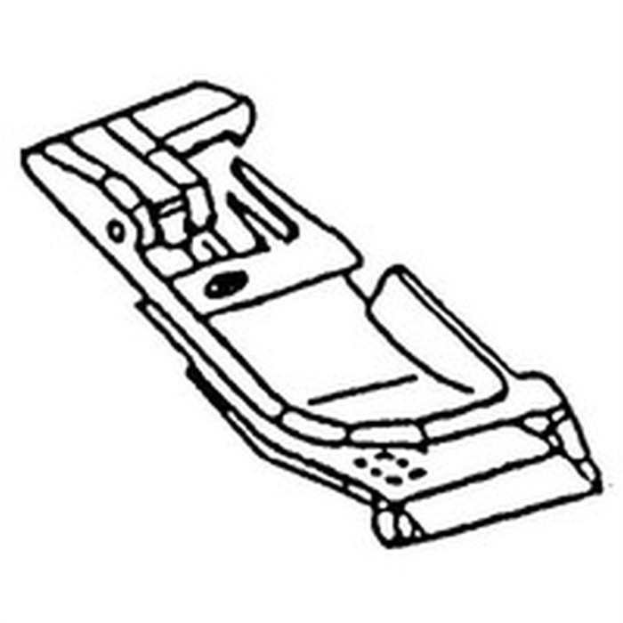 Pied fronceur surjeteuse Pied fronceur surjeteuse