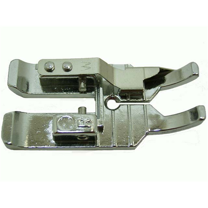 Pied patchwork, bordure métal droite Pied patchwork, bordure métal droite