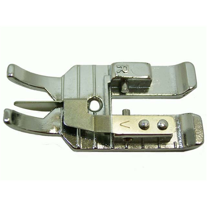 Pied patchwork, bordure métal milieu Pied patchwork, bordure métal milieu