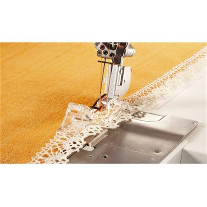 Pied pose dentelle assembler et plier Pied pose dentelle assembler et plier