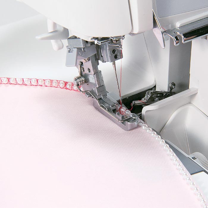 Pied pose perles, paillettes arrondis 4mm Juki Pied pose perles, paillettes arrondis 4mm Juki