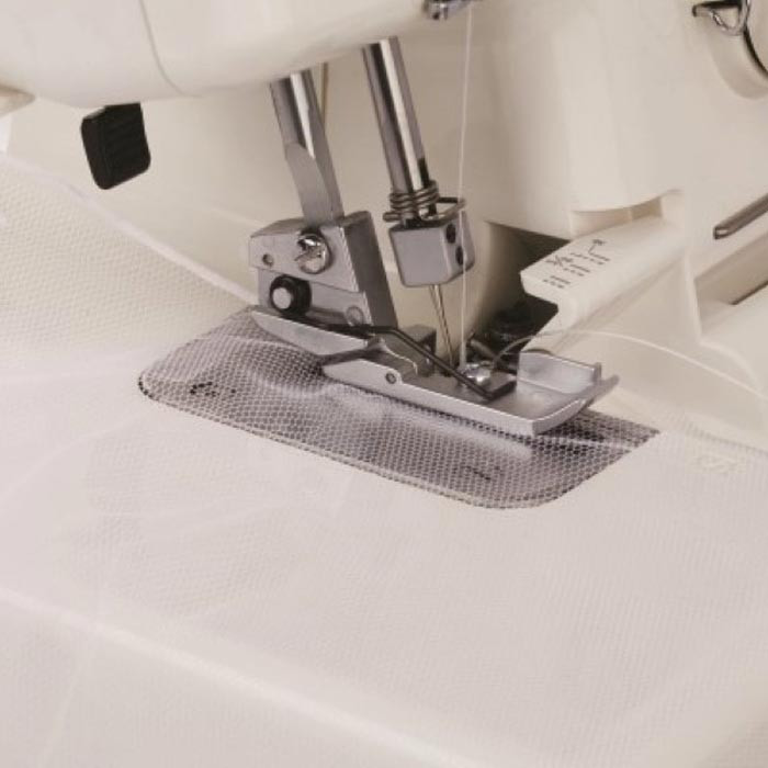 Pied pour pose de cordonnets Type A Janome & Elna Pied pour pose de cordonnets Type A Janome & Elna