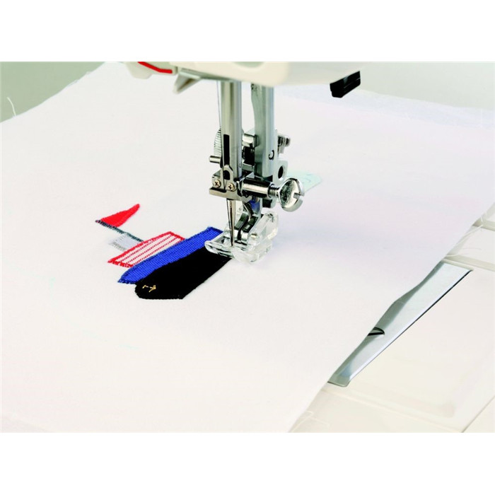 Pied satin, appplication, arrondi 9mm Pied satin, appplication, arrondi 9mm