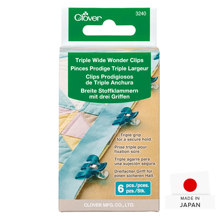 Pince prodige triple largeur 6 pièces CLOVER Pince prodige triple largeur 6 pièces CLOVER