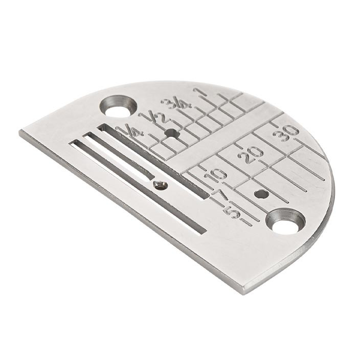 Plaque à aiguille point droit graduée (J) Plaque à aiguille point droit graduée (J)