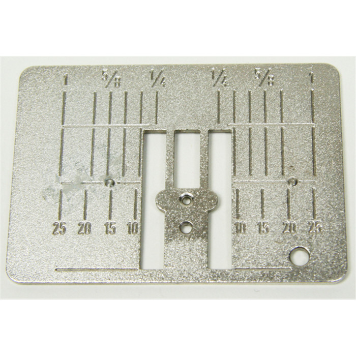 Plaque à aiguille Point droit mm/pouce Plaque à aiguille Point droit mm/pouce