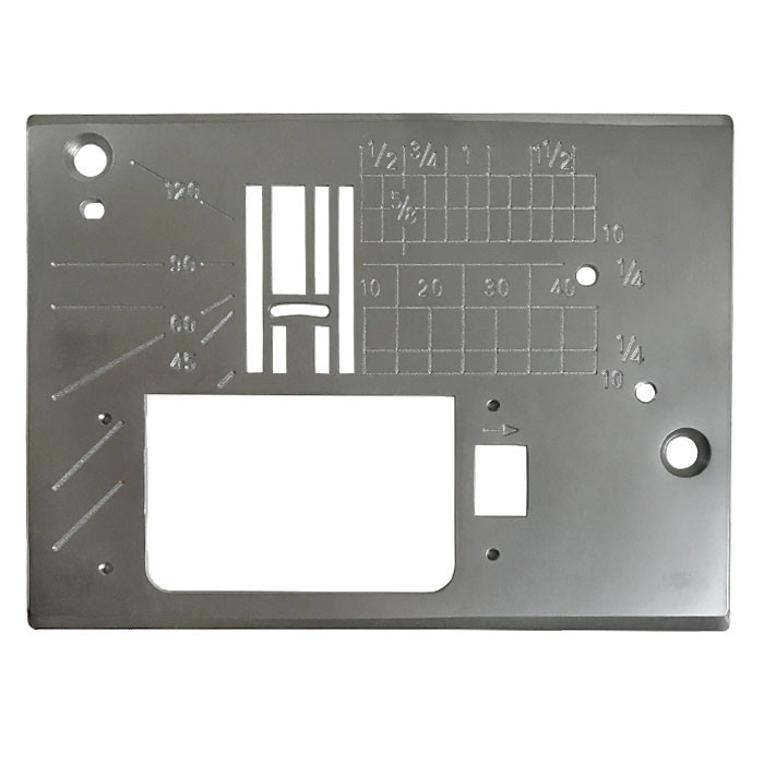 Plaque à aiguille zz zigzag 7mm Plaque à aiguille zz zigzag 7mm