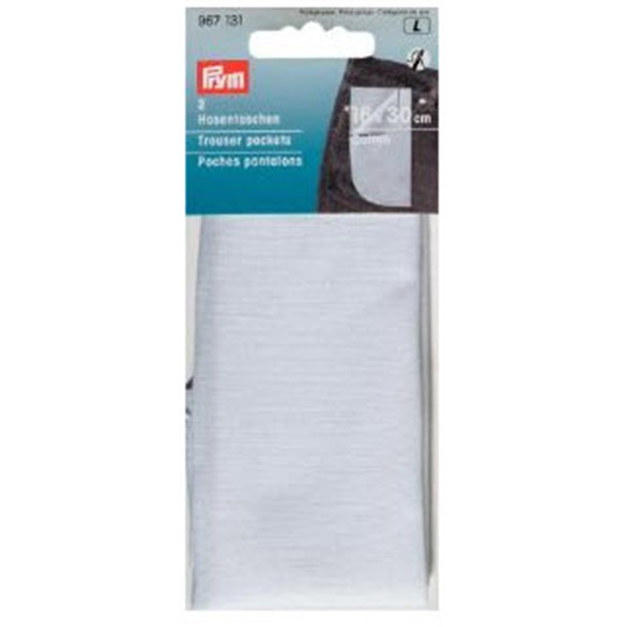 Poches (2) à coudre pour pantalon Prym Poches (2) à coudre pour pantalon Prym