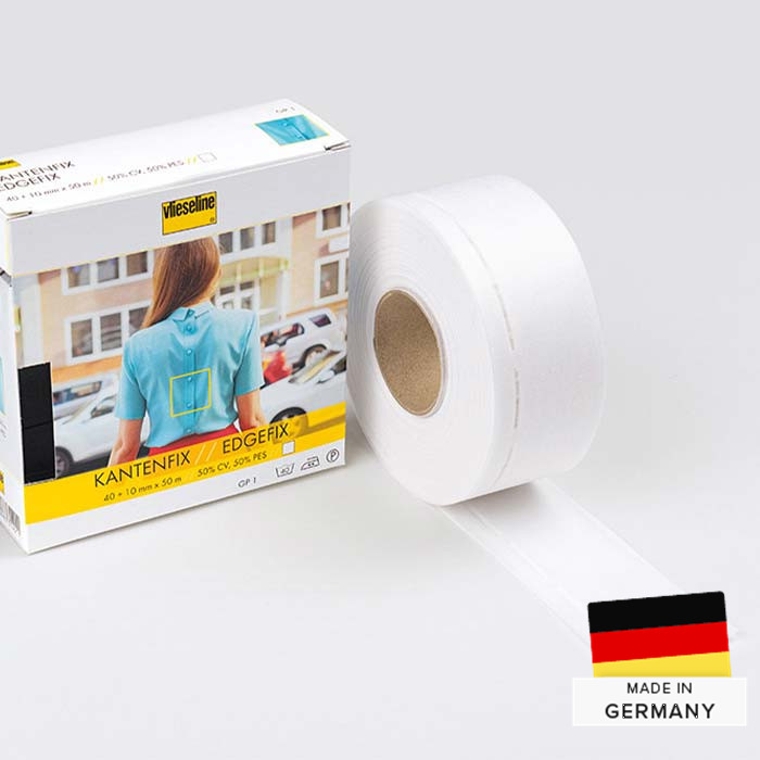 Rebord rapide 40+10mm blanc au mètre Rebord rapide 40+10mm blanc au mètre