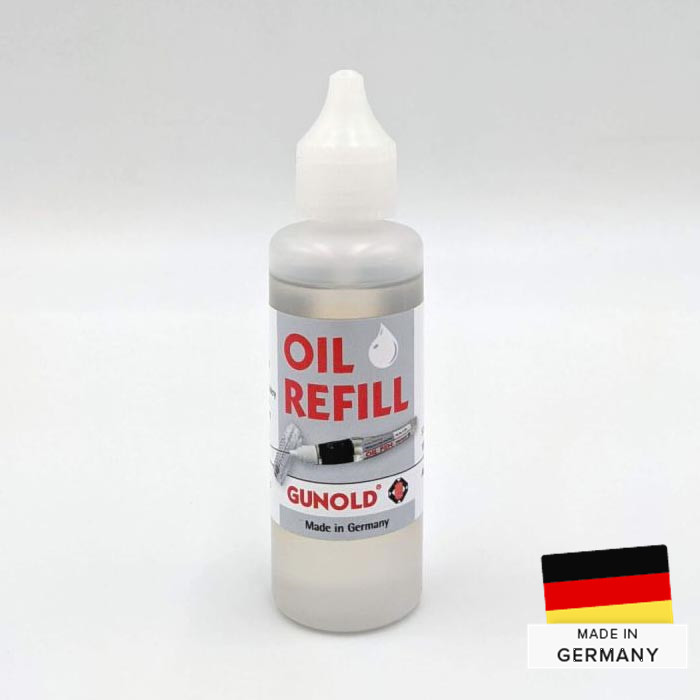 Recharge huile 50ml stylo lubrificateur Gunold Recharge huile 50ml stylo lubrificateur Gunold