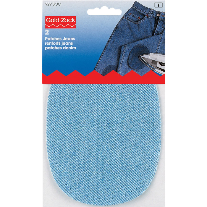 Renforts thermocollants jeans clair Prym Renforts thermocollants jeans clair Prym