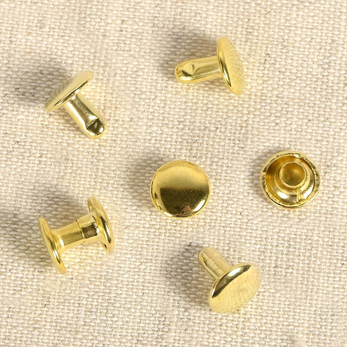 Rivets universels 8mm Or MEDIAC Rivets universels 8mm Or MEDIAC