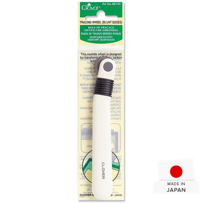 Roulette de traçage à dentelure arrondie Clover Roulette de traçage à dentelure arrondie Clover