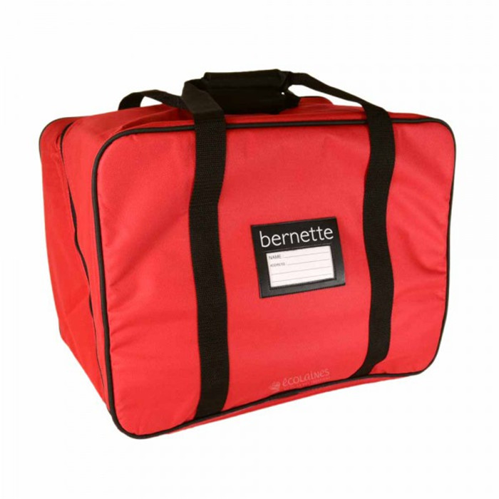 Sac de transport machine à coudre rouge BERNETTE Sac de transport machine à coudre rouge BERNETTE