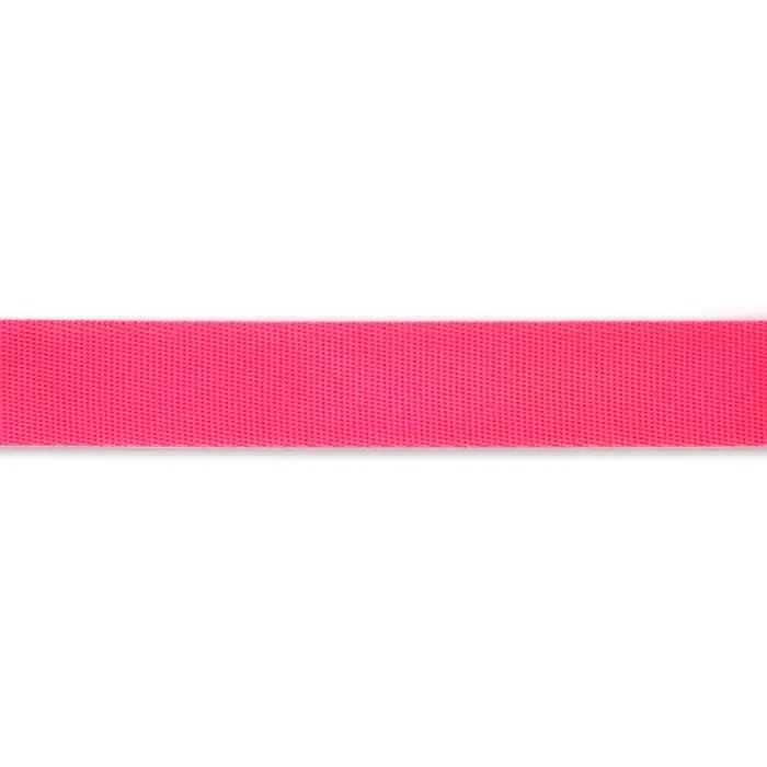 Sangle 30mm fuchsia fluo au mètre Sangle 30mm fuchsia fluo au mètre