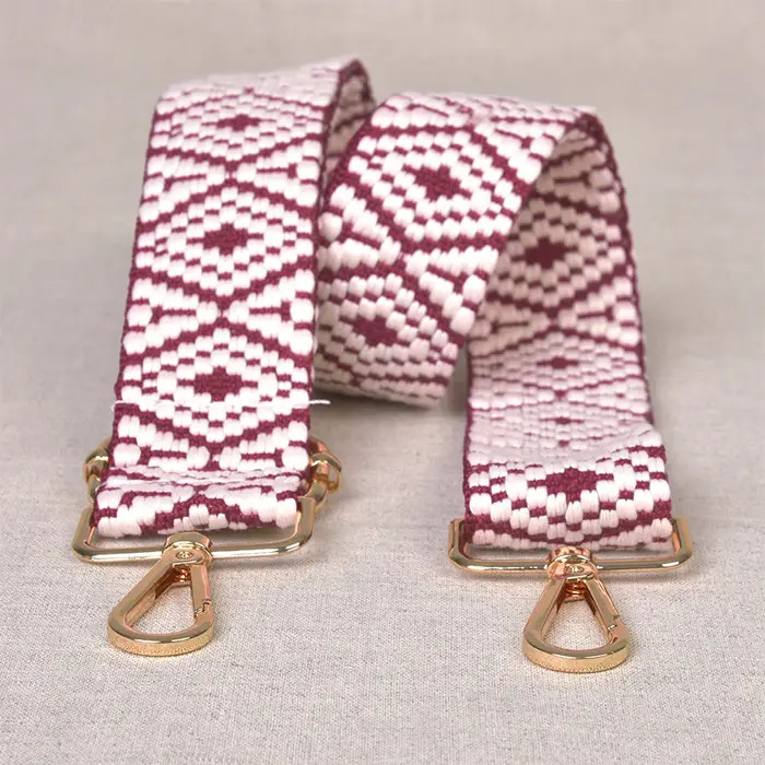 Sangle bandoulière 40 mm x 80-140cm Violet Sangle bandoulière 40 mm x 80-140cm Violet