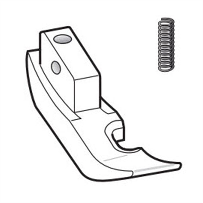 Semelle pied téflon droite ST36NB Semelle pied téflon droite ST36NB
