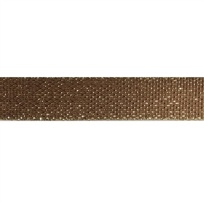 Sergé pailleté métal 14mm au mètre Sergé pailleté métal 14mm au mètre