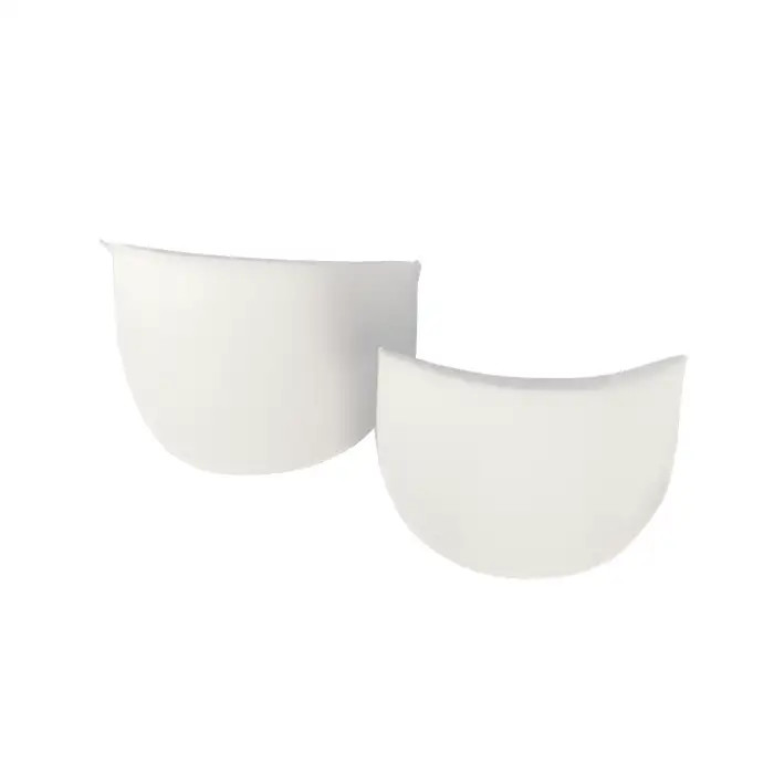 Set 2 épaulettes droites blanches T0 Set 2 épaulettes droites blanches T0