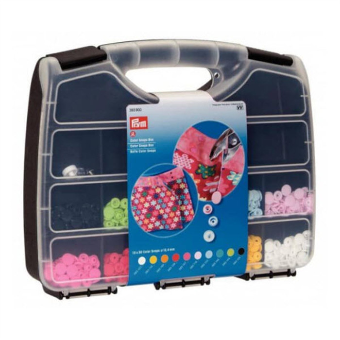 Set de 10x30 boutons pression 12.4mm Prym Set de 10x30 boutons pression 12.4mm Prym
