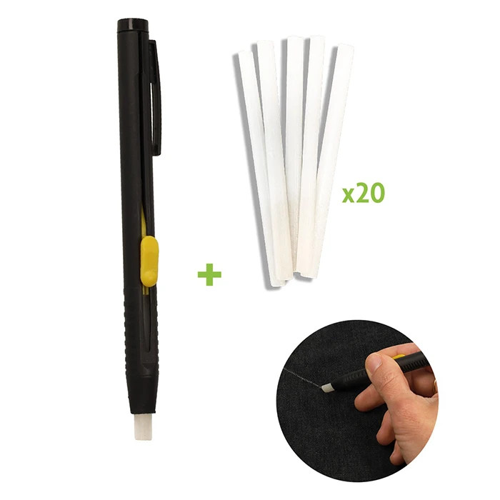Stylo à craie blanc et 20 recharges - Cactus Stylo à craie blanc et 20 recharges - Cactus