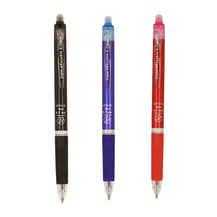 Stylos effaçables à la chaleur 0.7mm (3 pièces) Stylos effaçables à la chaleur 0.7mm (3 pièces)