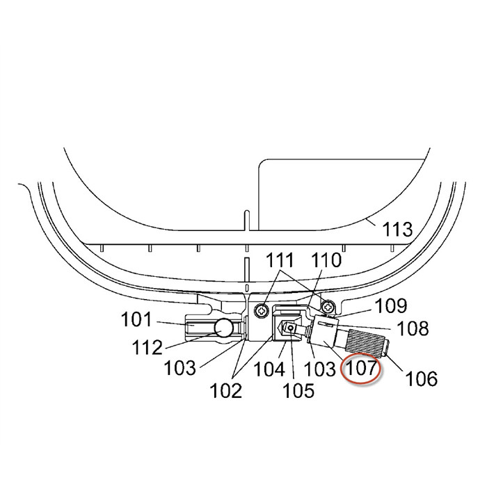 Support plastique cadre à broder Support plastique cadre à broder