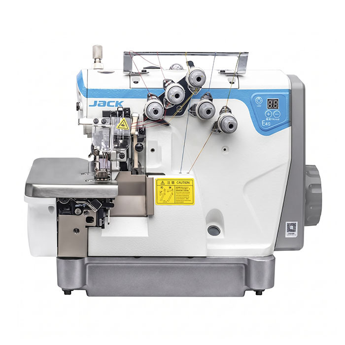 Surjeteuse industrielle Jack E4S-6 - 3,4,5 ou 6 fils Surjeteuse industrielle Jack E4S-6 - 3,4,5 ou 6 fils
