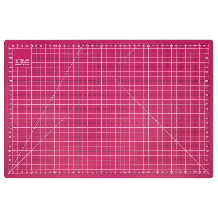 Tapis de coupe auto-cicatrisant 30x45 cm fuchsia Tapis de coupe auto-cicatrisant 30x45 cm fuchsia