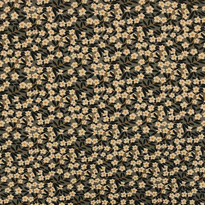 Tissu viscose radiance Fleurs par 50cm Tissu viscose radiance Fleurs par 50cm