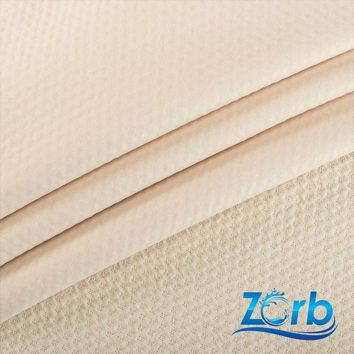 Tissu ZORB 4D coton naturel 140cm /25cm Tissu ZORB 4D coton naturel 140cm /25cm