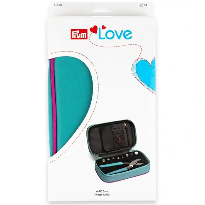 Trousse de rangement turquoise pour pince Vario Prym Trousse de rangement turquoise pour pince Vario Prym