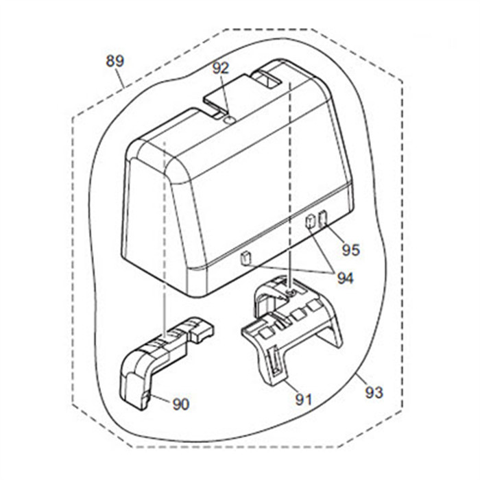 Valise (coque) de protection Brother F400 à F480 Valise (coque) de protection Brother F400 à F480