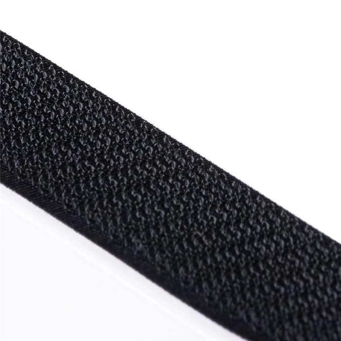 Velcro à coudre 2 cm noir crochets au mètre Velcro à coudre 2 cm noir crochets au mètre
